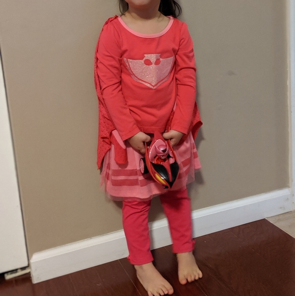 PJ Masks Owlette 3 pc Costume/Outfit. Size 2T. - Picture 10 of 13